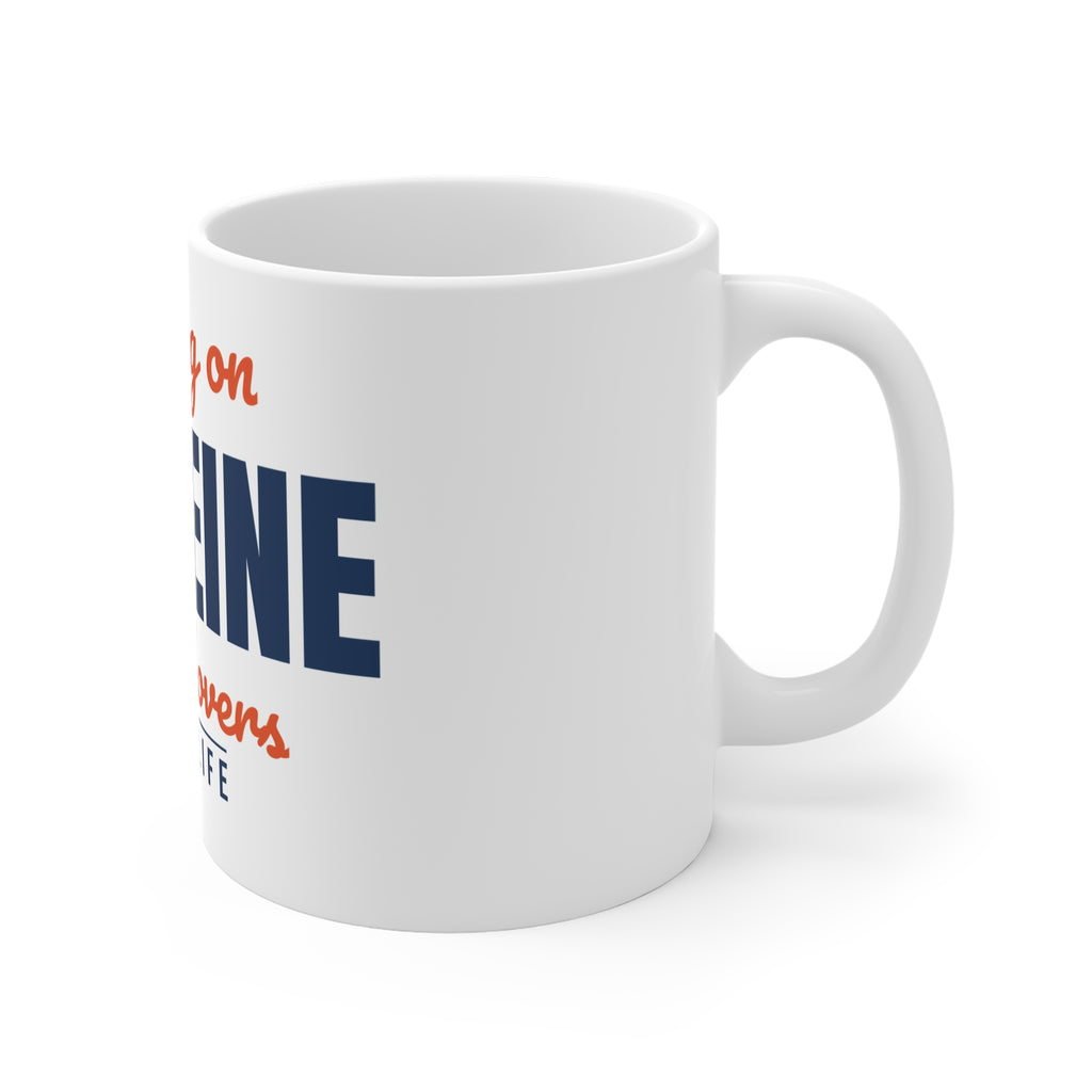 Nurse Mug Gift, Running on Caffeine & Handovers, Funny Nurse Life Coffee Mug