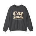 Cat Mom Sweatshirt, Fur Baby Approved Crewneck, Cat Lover Gift