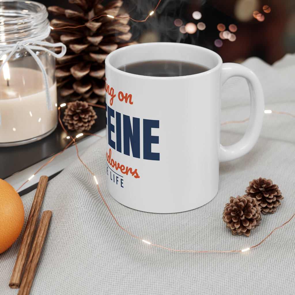 Nurse Mug Gift, Running on Caffeine & Handovers, Funny Nurse Life Coffee Mug