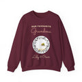 Personalised Grandma Sweatshirt with Photo, Our Favourite Grandma Crewneck, Nonna Nana Gift