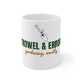 Gardener Mug Gift, Trowel and Error Gardening Mostly, Funny Plant Lover Mug